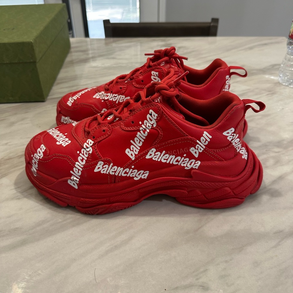 Balenciaga Triple S “Allover Logo”